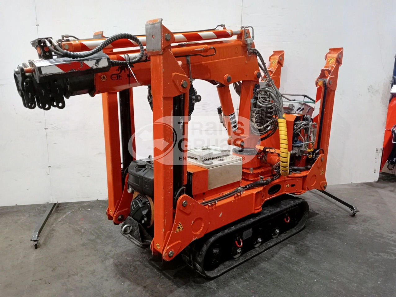 Minigrúa sobre orugas Jekko SPD 260 - Örümcek vinç: fotoğraf 3 Minigrúa sobre orugas Jekko SPD 260 - Örümcek vinç: fotoğraf 3