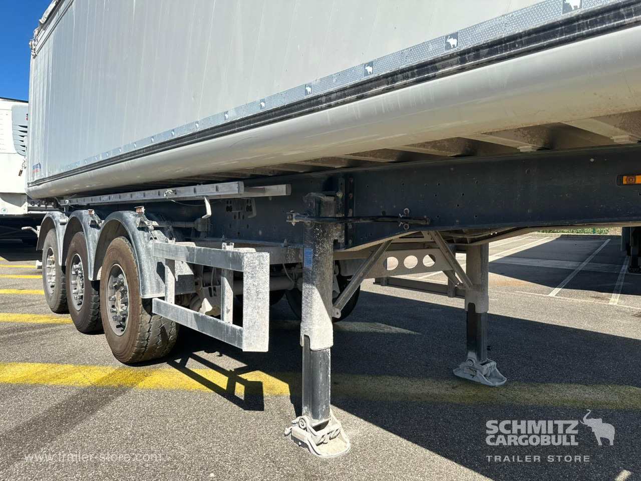SCHMITZ Tipper Alu-square sided body 39m³ - Damperli dorse: fotoğraf 4 SCHMITZ Tipper Alu-square sided body 39m³ - Damperli dorse: fotoğraf 4
