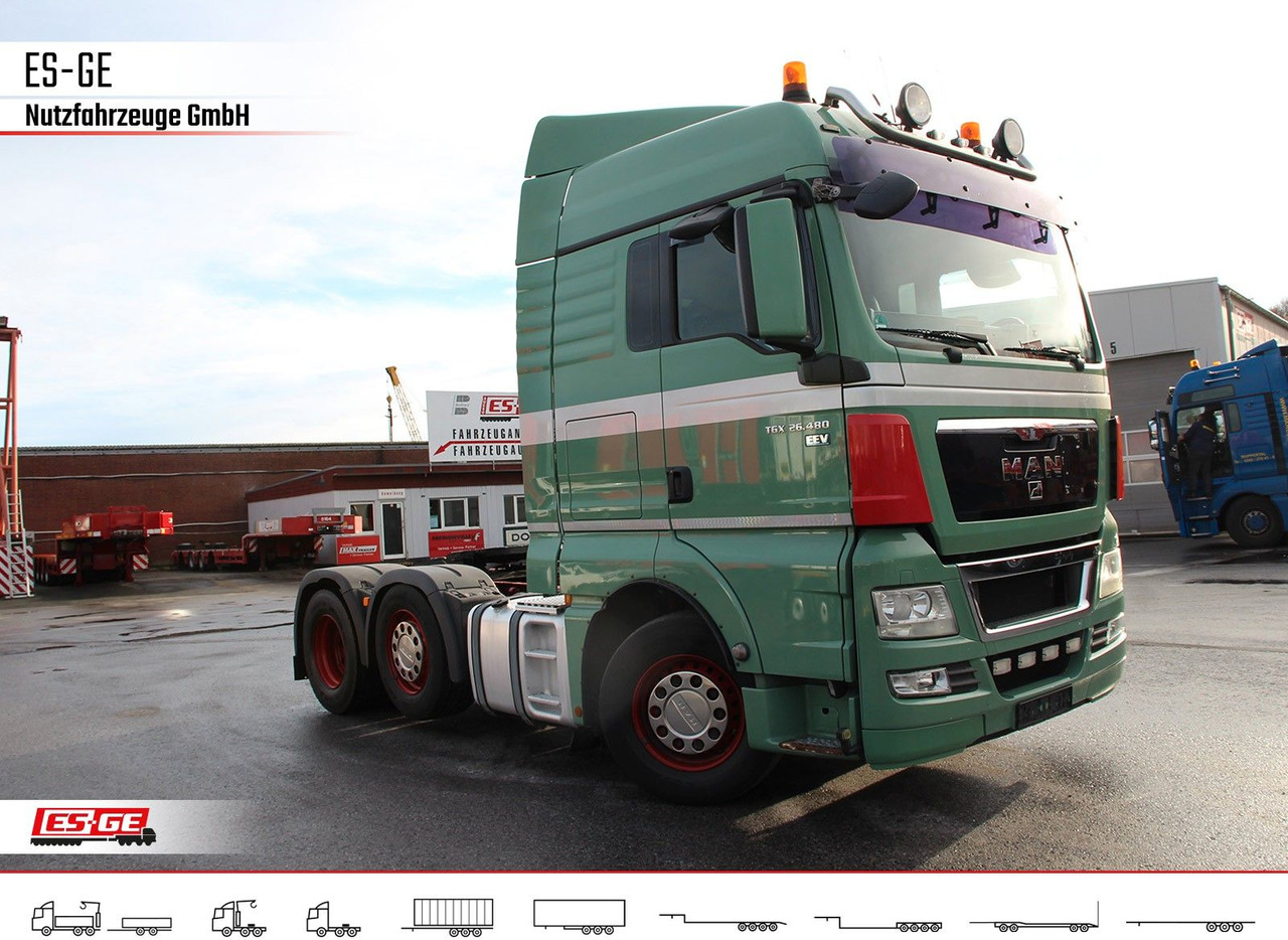 MAN TGX 26480 6x2/4 BLS - Çekici: fotoğraf 1 MAN TGX 26480 6x2/4 BLS - Çekici: fotoğraf 1