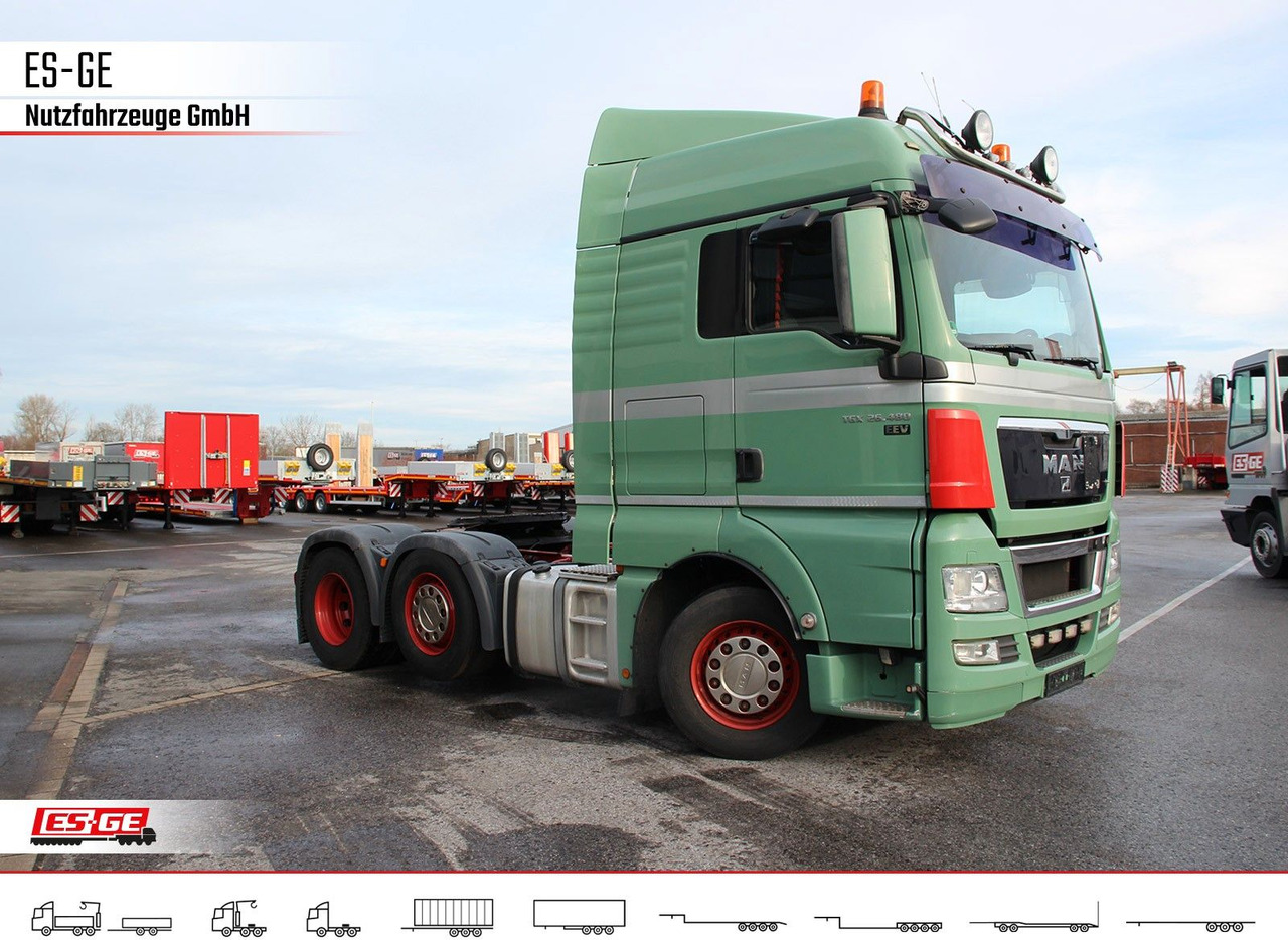 MAN TGX 26480 6x2/4 BLS - Çekici: fotoğraf 3 MAN TGX 26480 6x2/4 BLS - Çekici: fotoğraf 3