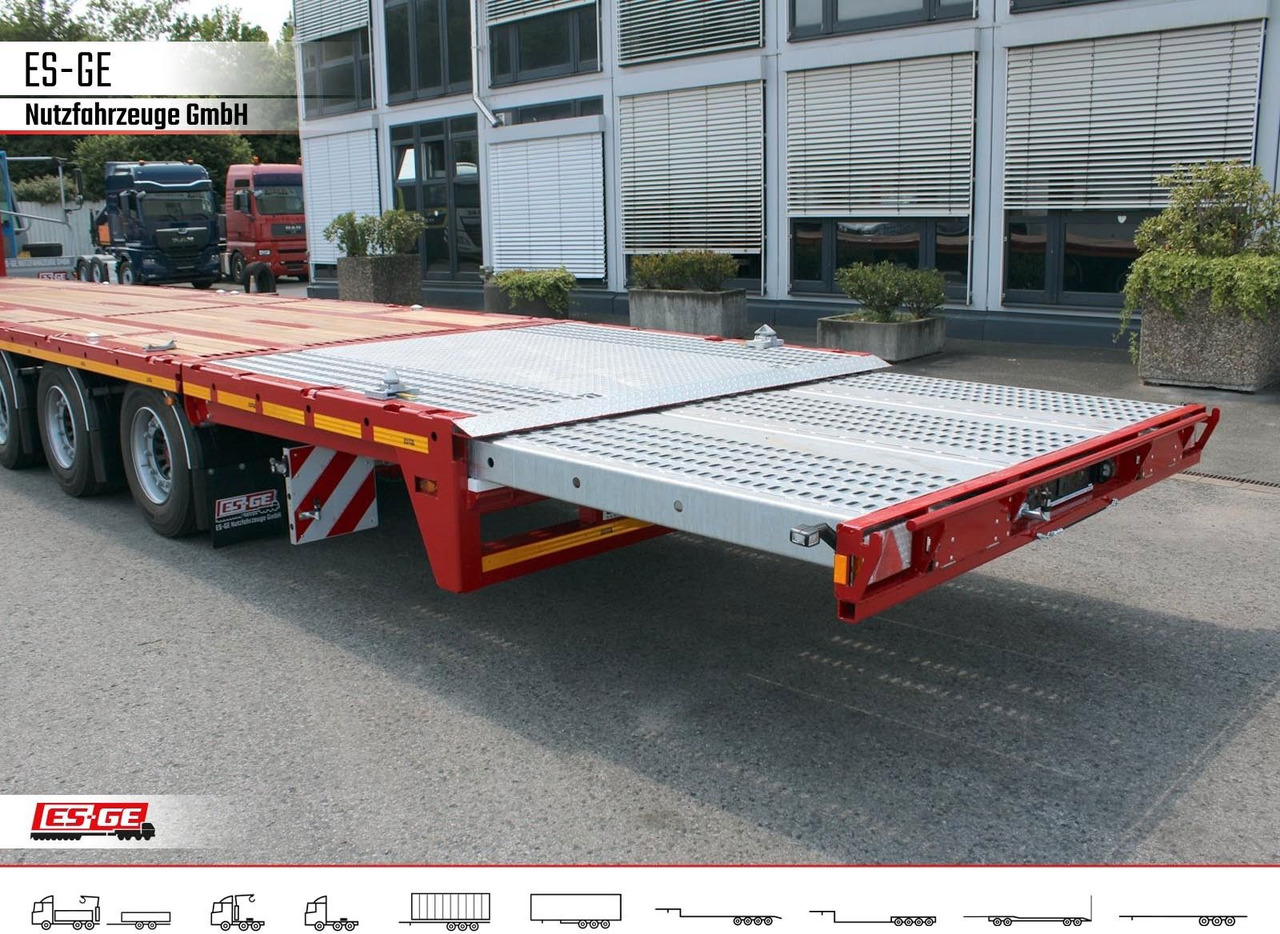 ES-GE 3-Achs Megatrailer, hydr. Heckabsenkung - Açık/ Sal dorse: fotoğraf 5 ES-GE 3-Achs Megatrailer, hydr. Heckabsenkung - Açık/ Sal dorse: fotoğraf 5