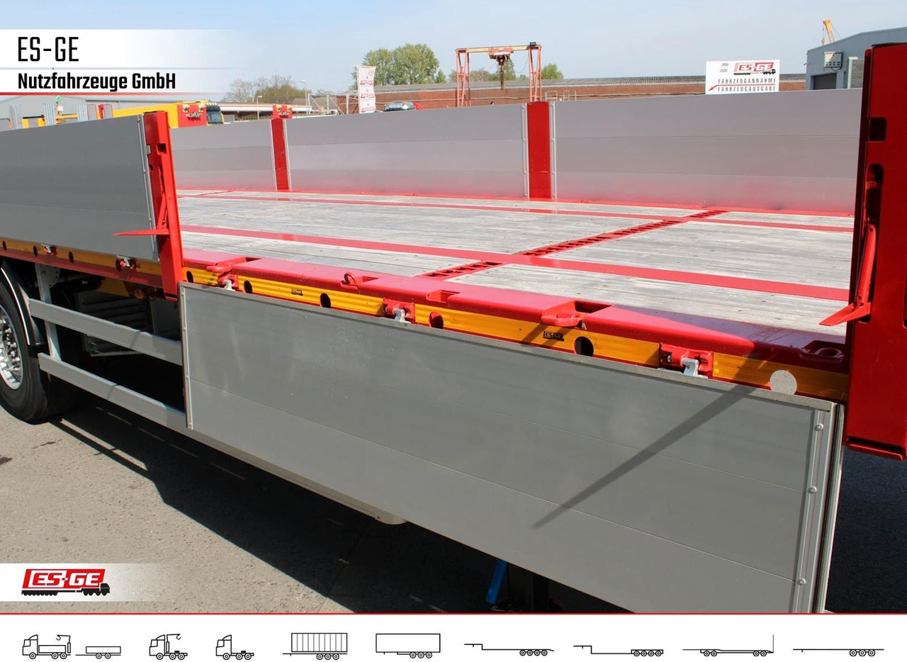 ES-GE 3-Achs Sattelanhänger -Bordwände - Açık/ Sal dorse: fotoğraf 3 ES-GE 3-Achs Sattelanhänger -Bordwände - Açık/ Sal dorse: fotoğraf 3