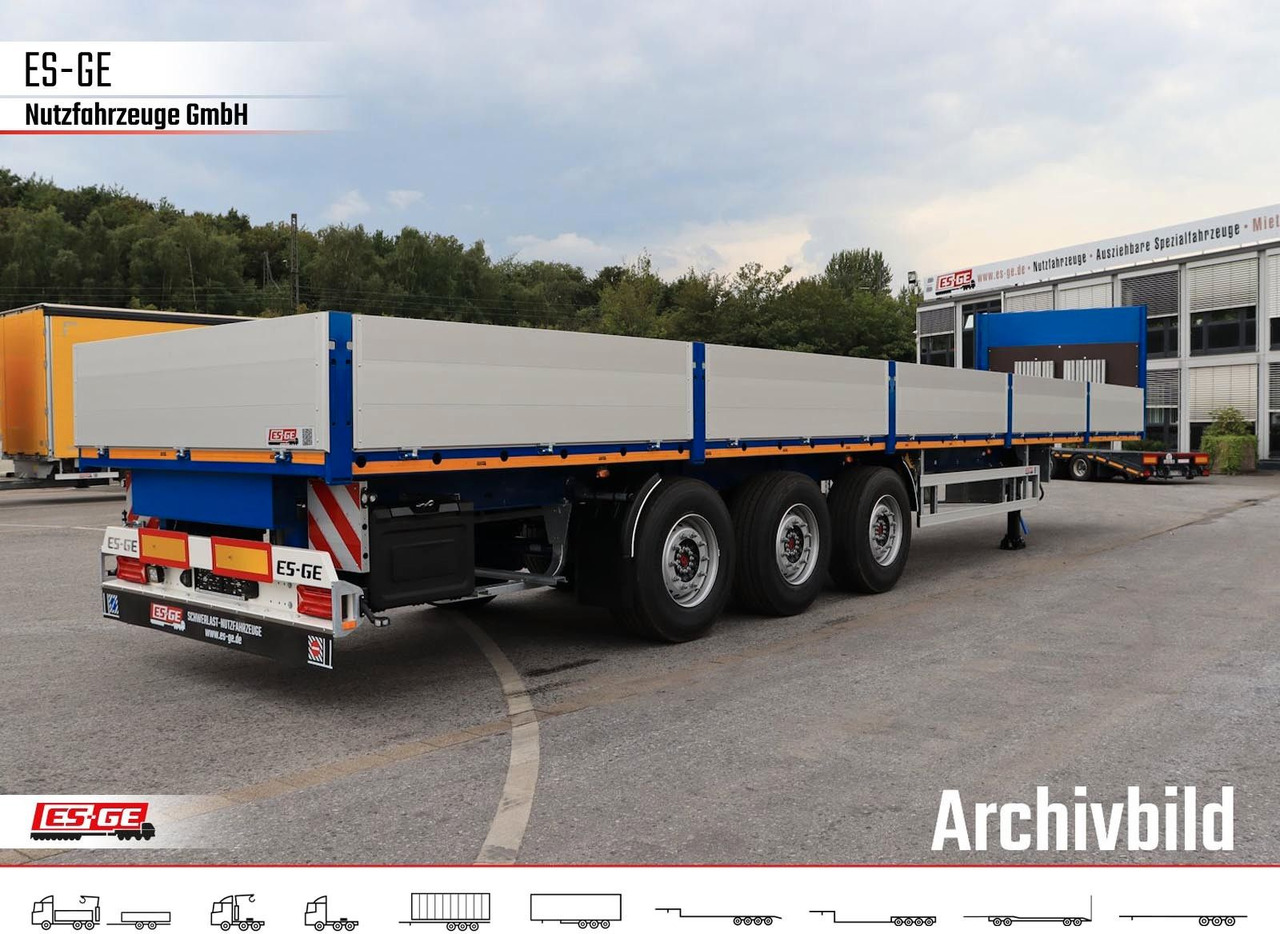 ES-GE 3-Achs Sattelanhänger - Bordwände + CV - Açık/ Sal dorse: fotoğraf 4 ES-GE 3-Achs Sattelanhänger - Bordwände + CV - Açık/ Sal dorse: fotoğraf 4