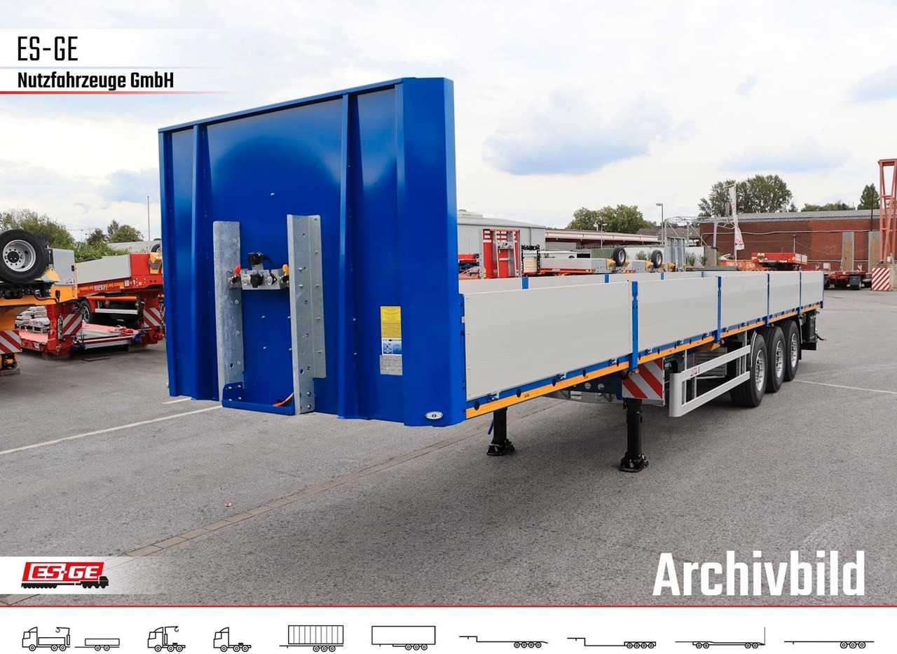 ES-GE 3-Achs Sattelanhänger - Bordwände + CV - Açık/ Sal dorse: fotoğraf 1 ES-GE 3-Achs Sattelanhänger - Bordwände + CV - Açık/ Sal dorse: fotoğraf 1