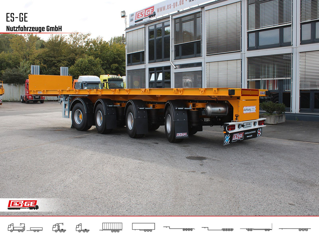 ES-GE 4-Achs-Ballastauflieger - Açık/ Sal dorse: fotoğraf 1 ES-GE 4-Achs-Ballastauflieger - Açık/ Sal dorse: fotoğraf 1