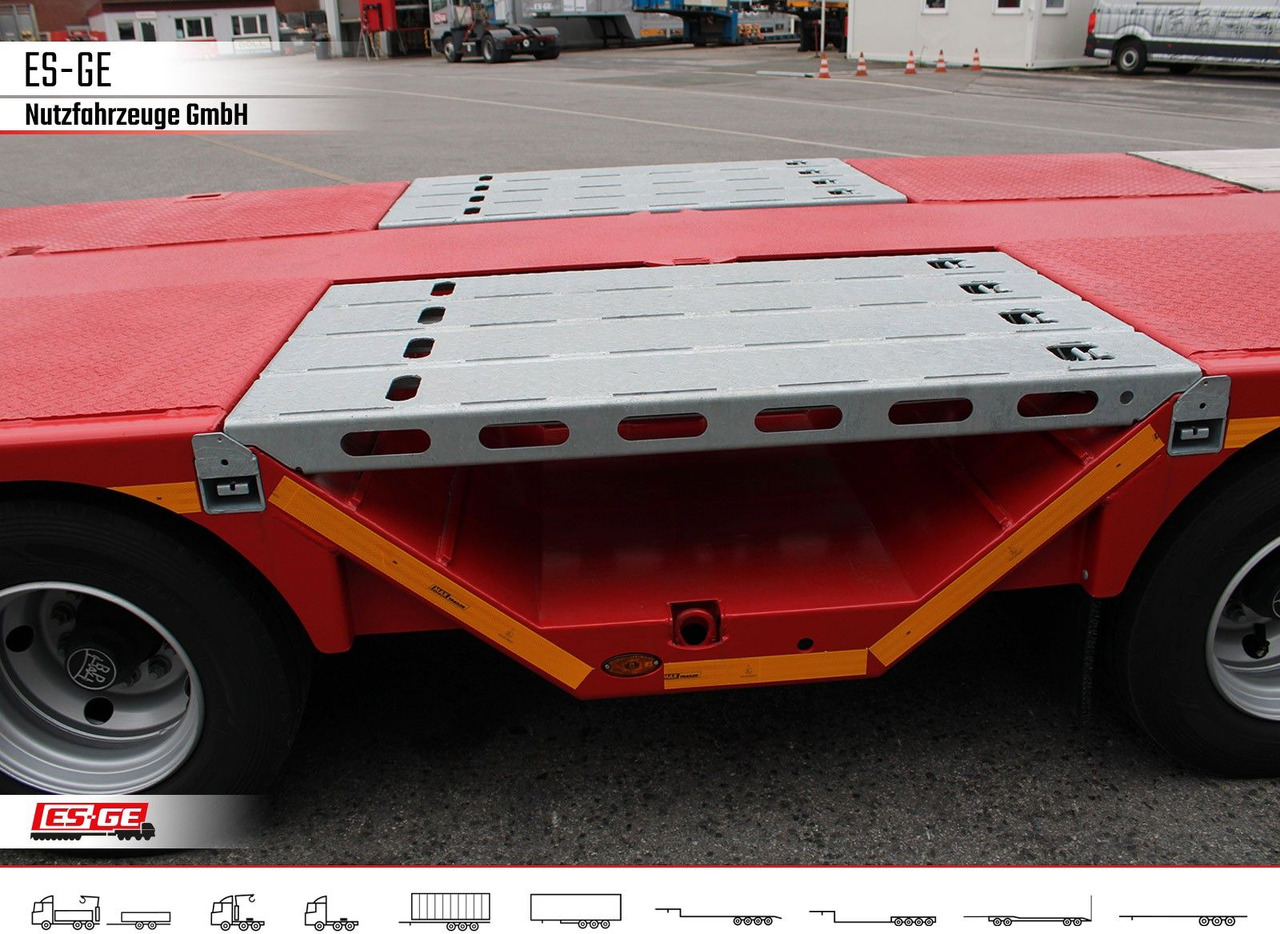 Alçak çerçeveli platform dorse Faymonville MAX Trailer MAX100 Semi-Tieflader Radmulden: fotoğraf 6 Alçak çerçeveli platform dorse Faymonville MAX Trailer MAX100 Semi-Tieflader Radmulden: fotoğraf 6