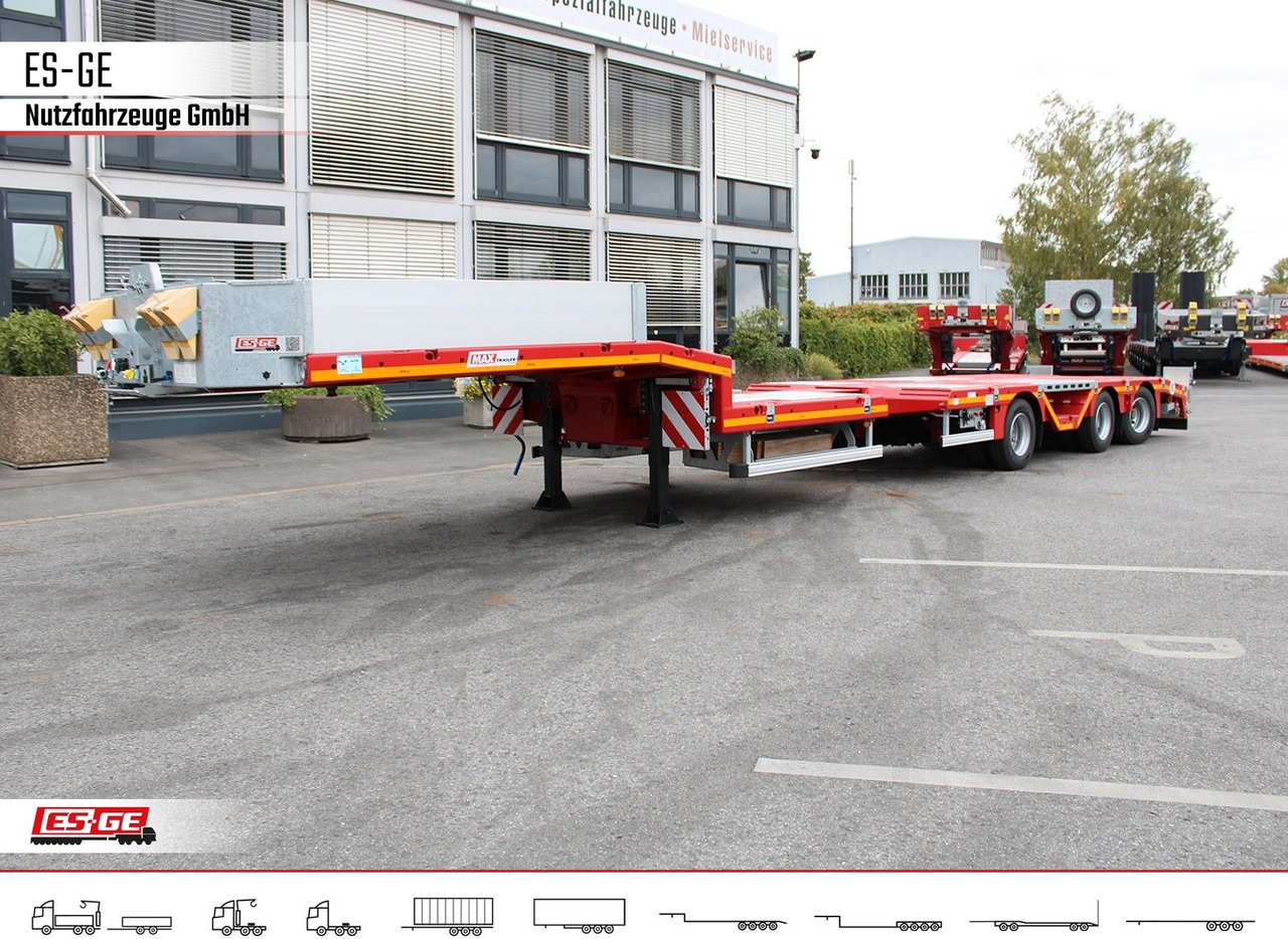 Alçak çerçeveli platform dorse Faymonville MAX Trailer MAX100 Semi-Tieflader Radmulden: fotoğraf 10 Alçak çerçeveli platform dorse Faymonville MAX Trailer MAX100 Semi-Tieflader Radmulden: fotoğraf 10