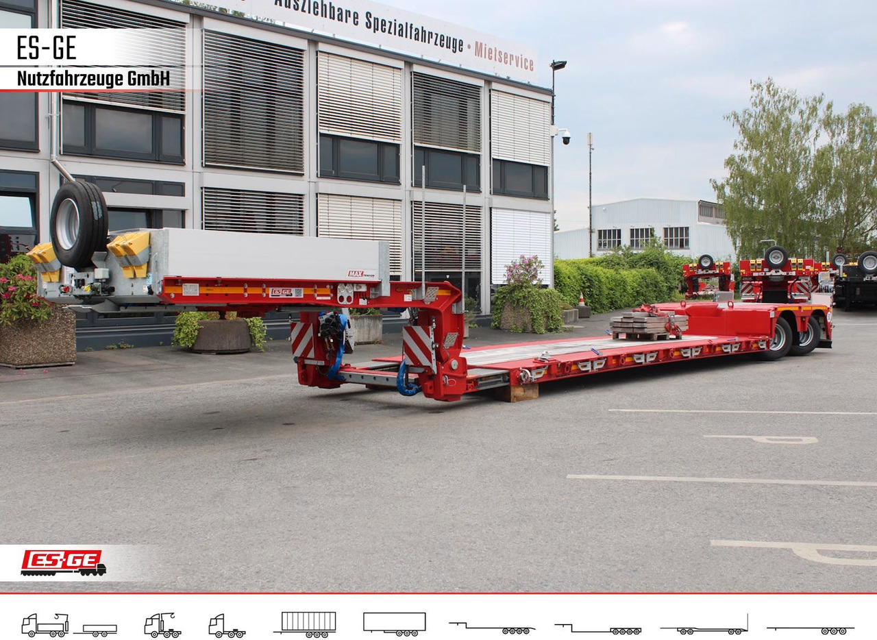 Faymonville MAX Trailer MAX510 Tiefbett 2x10 t - Alçak çerçeveli platform dorse: fotoğraf 1 Faymonville MAX Trailer MAX510 Tiefbett 2x10 t - Alçak çerçeveli platform dorse: fotoğraf 1