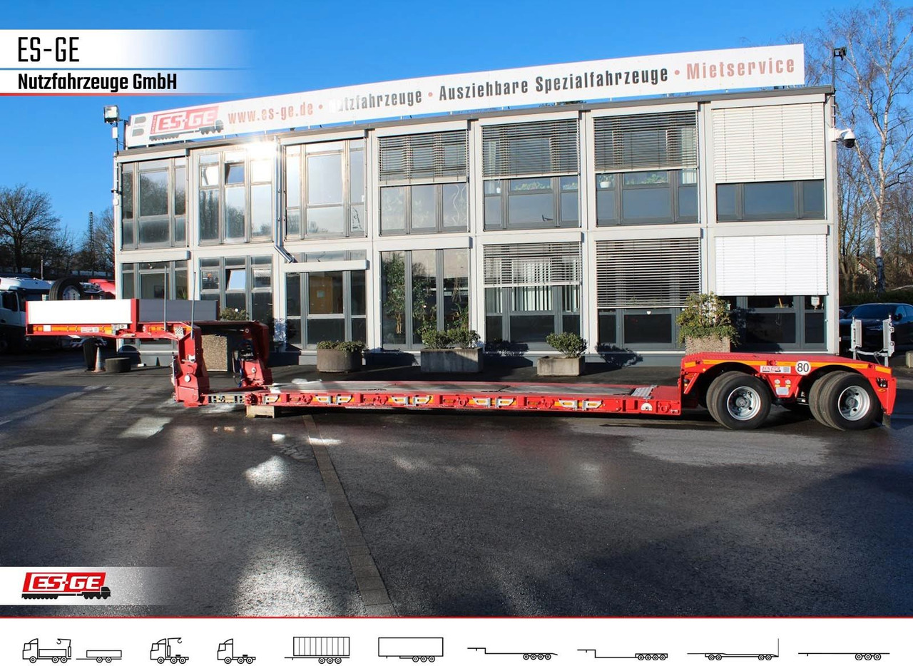 Faymonville Megamax Tiefbett 2x10 t Faymonville Megamax Tiefbett 2x10 t, Bolzen-Laschen-Kupplung - Alçak çerçeveli platform dorse: fotoğraf 5 Faymonville Megamax Tiefbett 2x10 t Faymonville Megamax Tiefbett 2x10 t, Bolzen-Laschen-Kupplung - Alçak çerçeveli platform dorse: fotoğraf 5