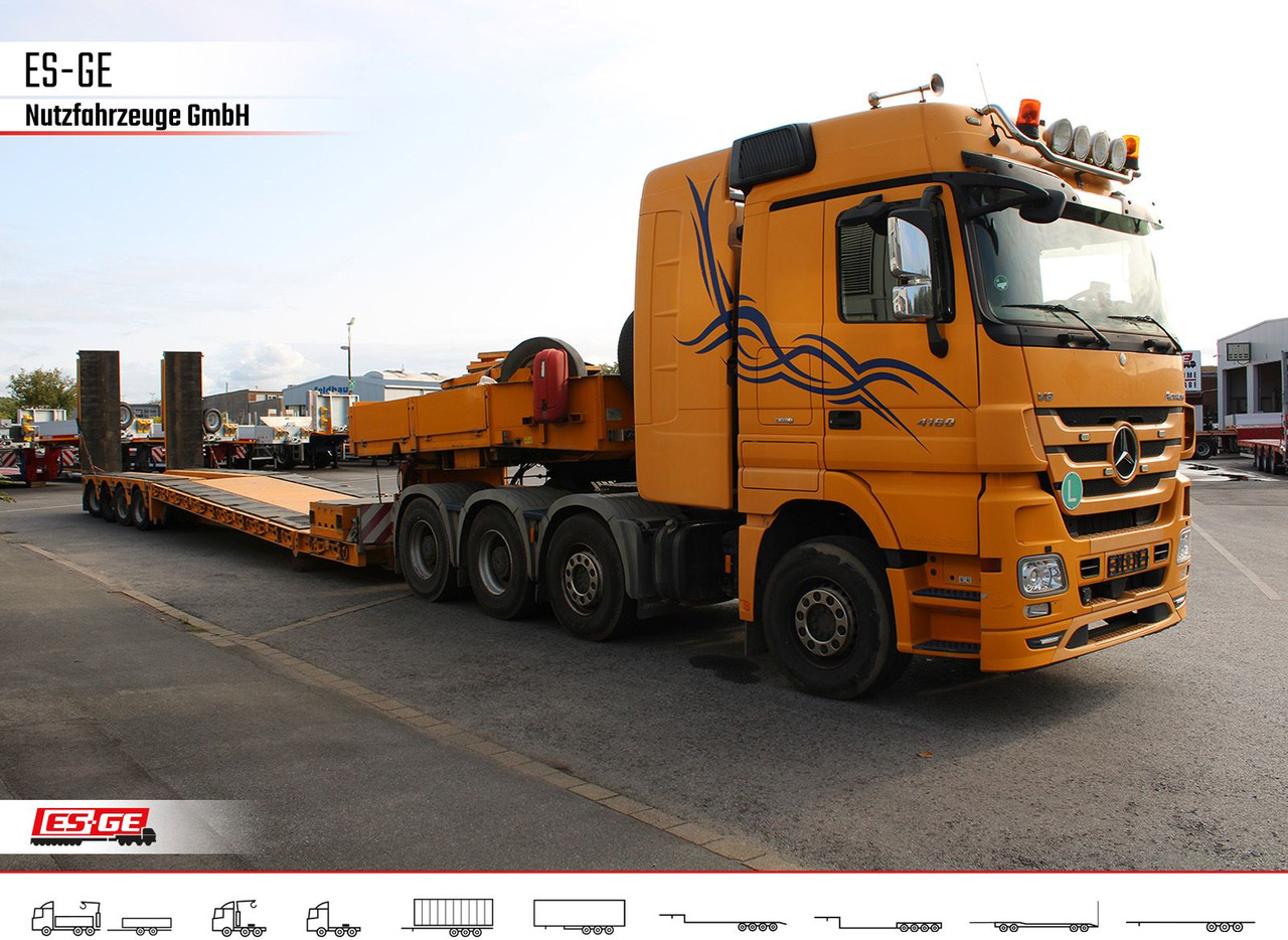 Faymonville Megamax Tiefbett 4x10 t - Alçak çerçeveli platform dorse: fotoğraf 4 Faymonville Megamax Tiefbett 4x10 t - Alçak çerçeveli platform dorse: fotoğraf 4