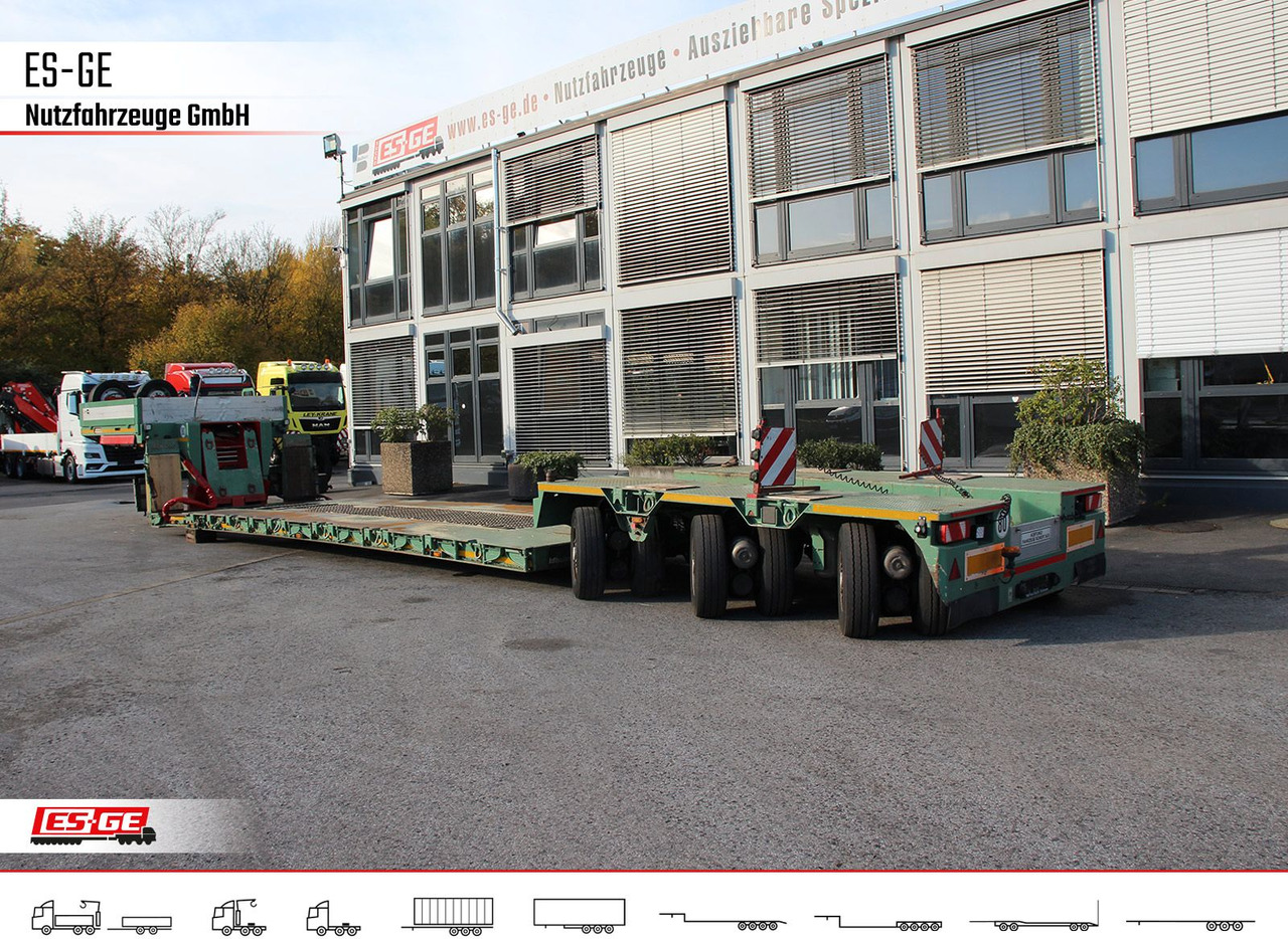 Goldhofer 3-Achs-Tiefbett 3x12 t - Alçak çerçeveli platform dorse: fotoğraf 2 Goldhofer 3-Achs-Tiefbett 3x12 t - Alçak çerçeveli platform dorse: fotoğraf 2