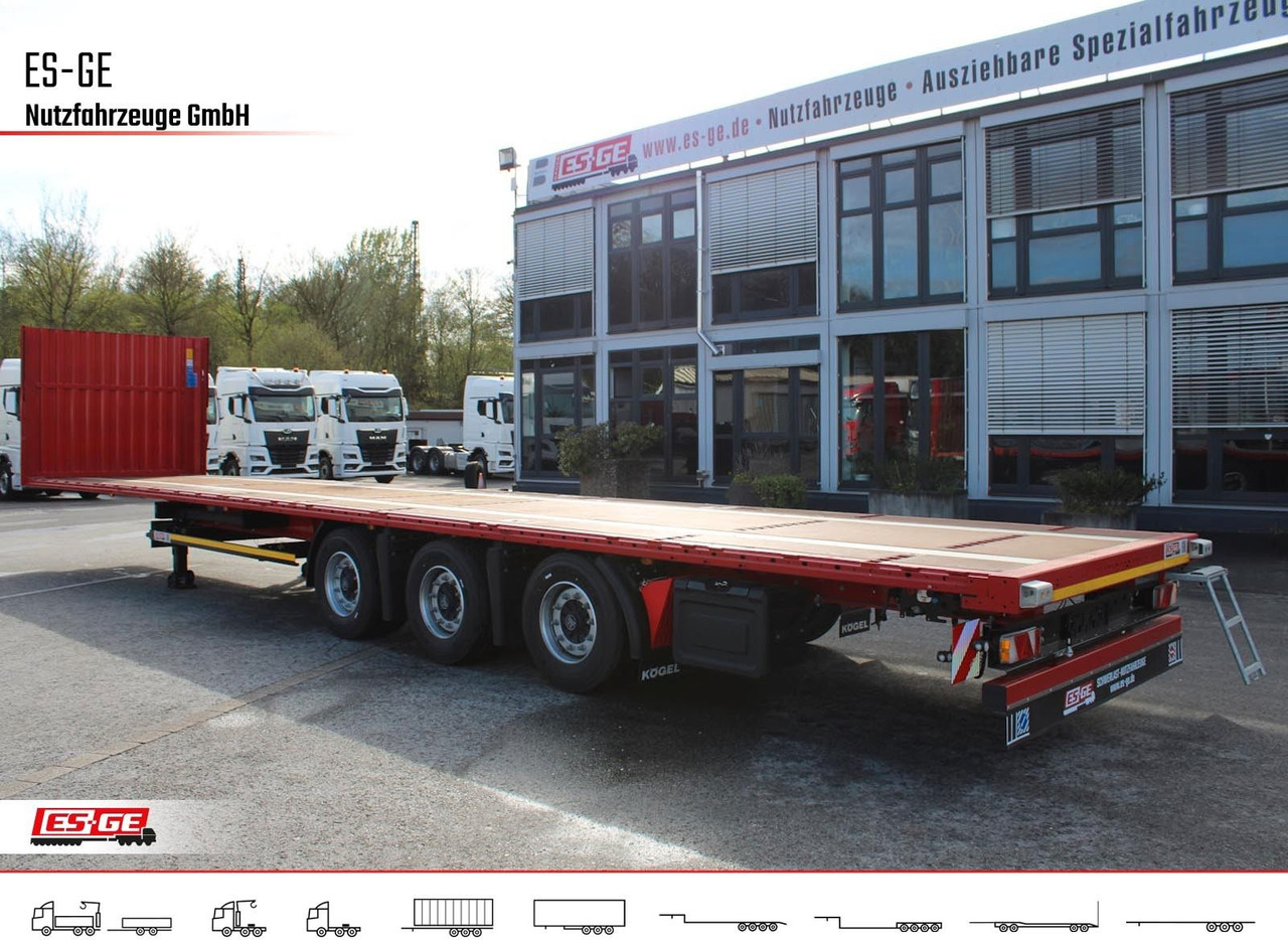 Kögel 3-Achs-Mega Chassis Kögel 3-Achs-Mega Chassis - Açık/ Sal dorse: fotoğraf 2 Kögel 3-Achs-Mega Chassis Kögel 3-Achs-Mega Chassis - Açık/ Sal dorse: fotoğraf 2