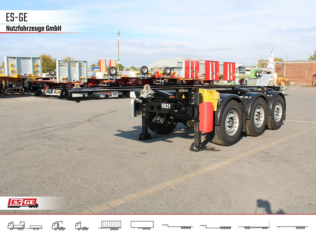 Krone Box Liner 3-Achs-Containerchassis 20' - Konteynır taşıyıcı/ Yedek karoser dorse: fotoğraf 2 Krone Box Liner 3-Achs-Containerchassis 20' - Konteynır taşıyıcı/ Yedek karoser dorse: fotoğraf 2