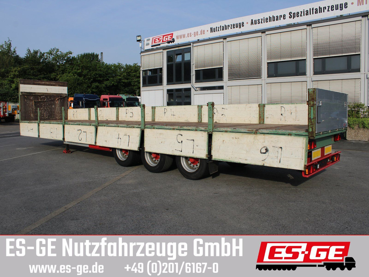 Langfeld 3-Achs-Sattelanhänger - Açık/ Sal dorse: fotoğraf 5 Langfeld 3-Achs-Sattelanhänger - Açık/ Sal dorse: fotoğraf 5