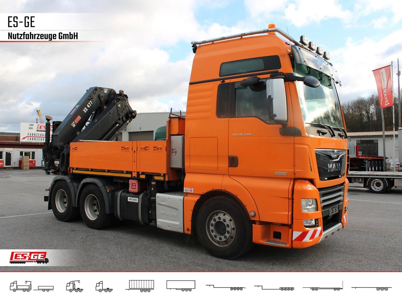 MAN TGX 26.540 + HIABV-Ladekran 477E-4 HIPRO MAN TGX 26.540 + HIABV-Ladekran 477E-4 HIPRO - Sal/ Açık kasa kamyon, Vinçli kamyon: fotoğraf 3 MAN TGX 26.540 + HIABV-Ladekran 477E-4 HIPRO MAN TGX 26.540 + HIABV-Ladekran 477E-4 HIPRO - Sal/ Açık kasa kamyon, Vinçli kamyon: fotoğraf 3
