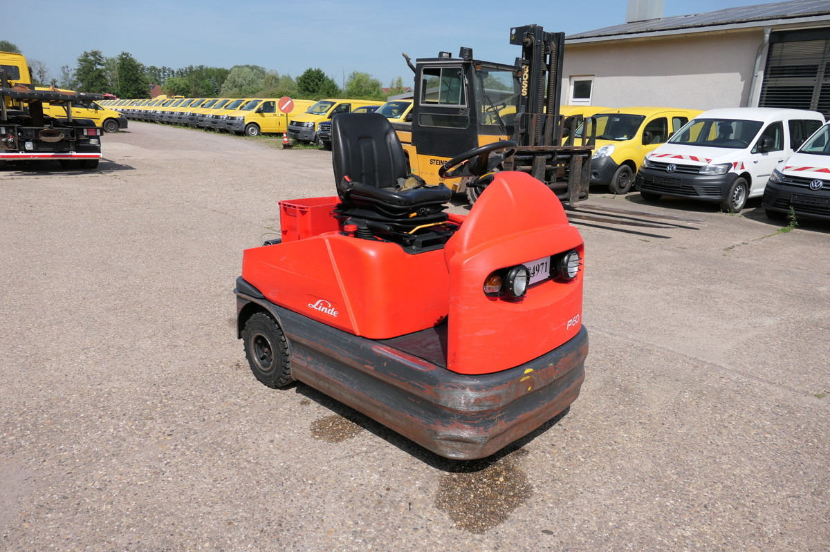 LINDE P 60 Z Schlepper Batterie 38/2019 - Akülü çekici: fotoğraf 1 LINDE P 60 Z Schlepper Batterie 38/2019 - Akülü çekici: fotoğraf 1