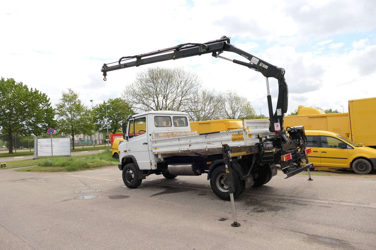MERCEDES-BENZ Vario 816D mit Ladekran 3 Sitzer Standheizung HI - Damperli kamyonet: fotoğraf 1 MERCEDES-BENZ Vario 816D mit Ladekran 3 Sitzer Standheizung HI - Damperli kamyonet: fotoğraf 1