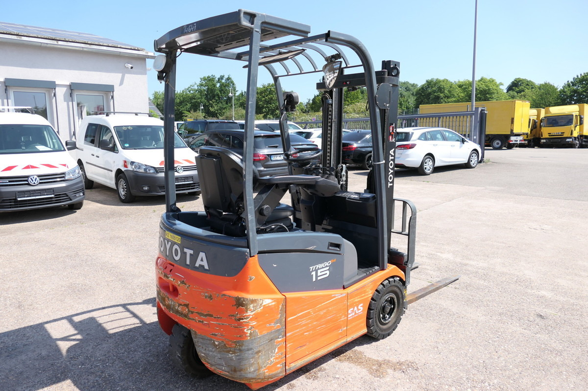 TOYOTA 7FBEST 15 Elektro 3-Rad - Elektrikli forklift: fotoğraf 4 TOYOTA 7FBEST 15 Elektro 3-Rad - Elektrikli forklift: fotoğraf 4