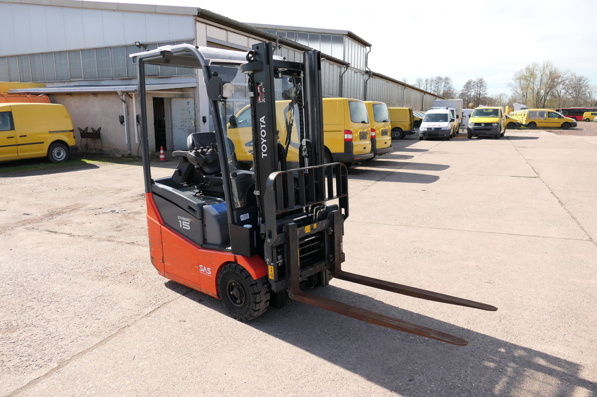 TOYOTA 7FBEST 15 Elektro 3-Rad - Elektrikli forklift: fotoğraf 5 TOYOTA 7FBEST 15 Elektro 3-Rad - Elektrikli forklift: fotoğraf 5