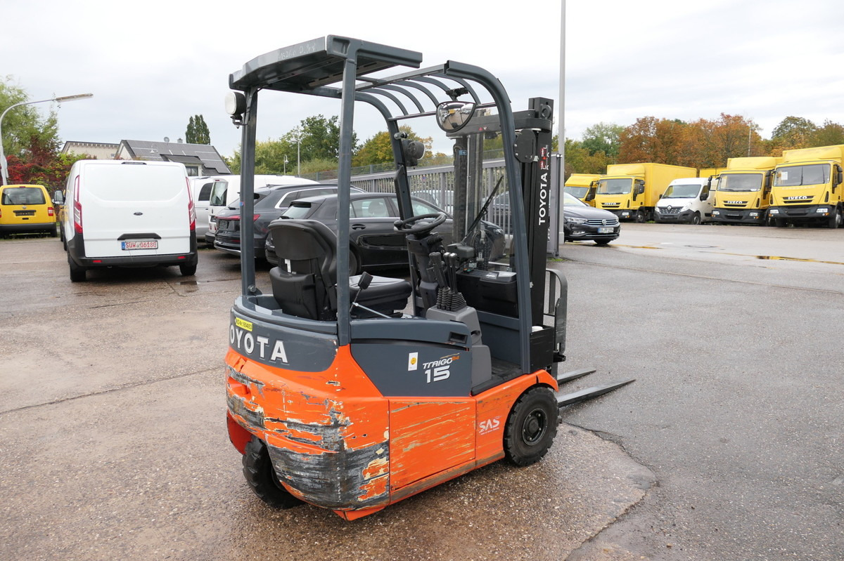 TOYOTA 7FBEST 15 Elektro 3-Rad - Elektrikli forklift: fotoğraf 4 TOYOTA 7FBEST 15 Elektro 3-Rad - Elektrikli forklift: fotoğraf 4
