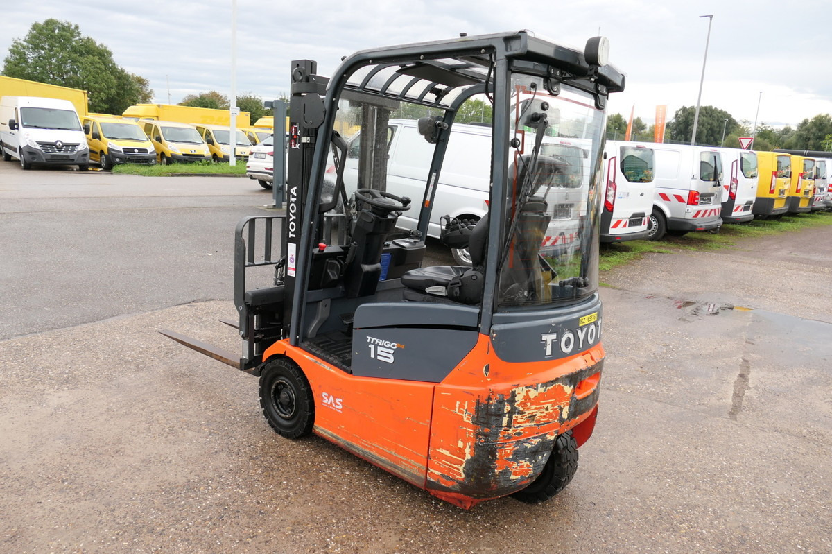 TOYOTA 7FBEST 15 Elektro Batterie 17/2021 3-Rad - Elektrikli forklift: fotoğraf 5 TOYOTA 7FBEST 15 Elektro Batterie 17/2021 3-Rad - Elektrikli forklift: fotoğraf 5