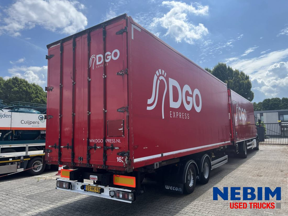DAF CF 400 4X2 + Wecon Trailer - Kapalı kasa kamyon: fotoğraf 2 DAF CF 400 4X2 + Wecon Trailer - Kapalı kasa kamyon: fotoğraf 2