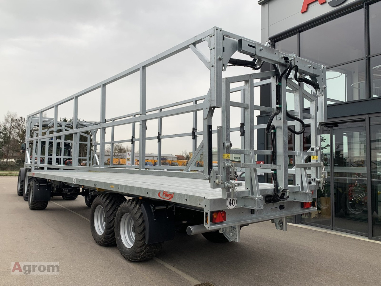 Fliegl DPW 210 BL - Platform traktör römorku: fotoğraf 3 Fliegl DPW 210 BL - Platform traktör römorku: fotoğraf 3