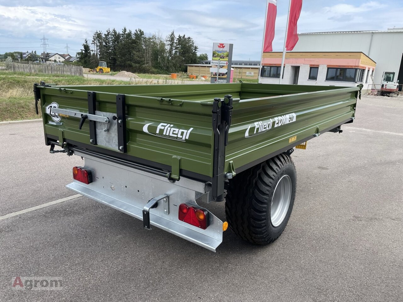 Yeni Damperli traktör römorku Fliegl EDK 50 FOX: fotoğraf 7