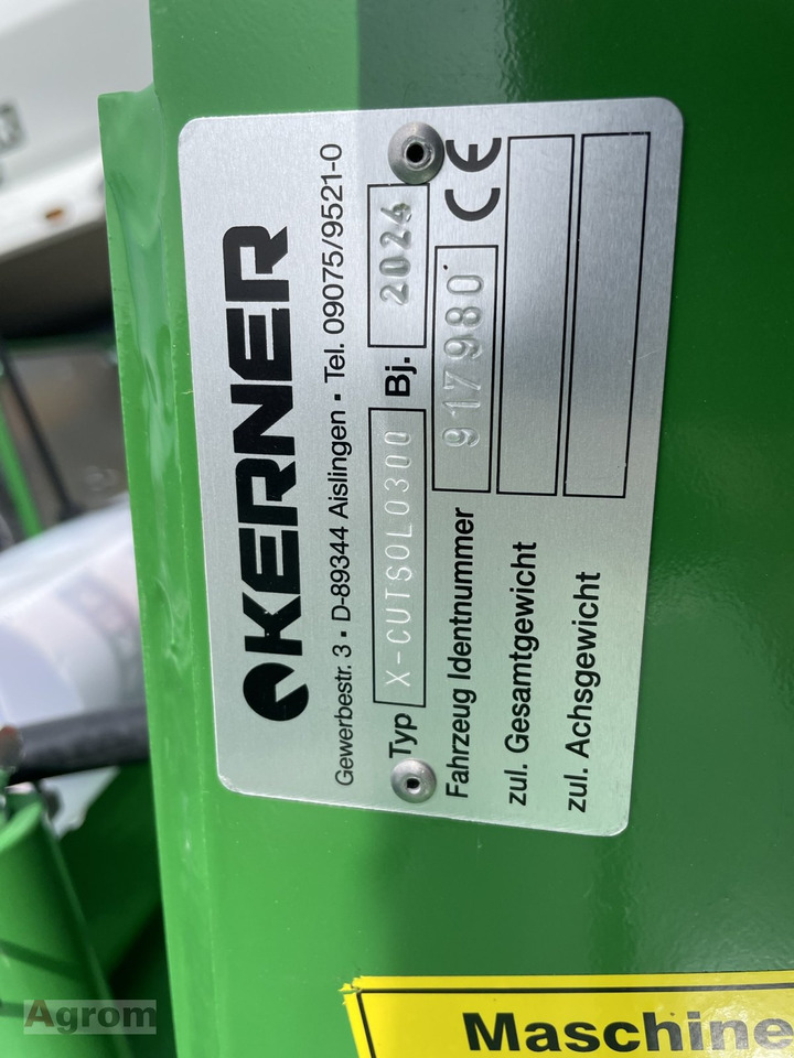 Yeni Disk tırmığı Kerner X-Cut Solo 300: fotoğraf 6