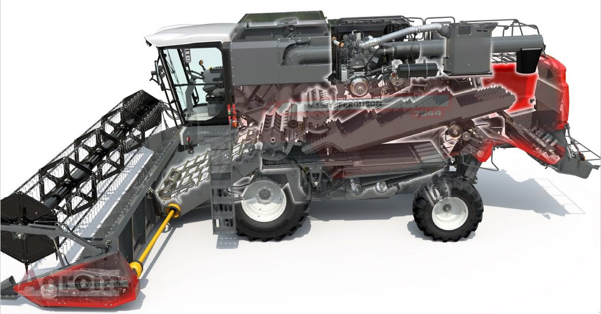 Massey Ferguson 7343 Activa MCS - Biçerdöver: fotoğraf 2 Massey Ferguson 7343 Activa MCS - Biçerdöver: fotoğraf 2