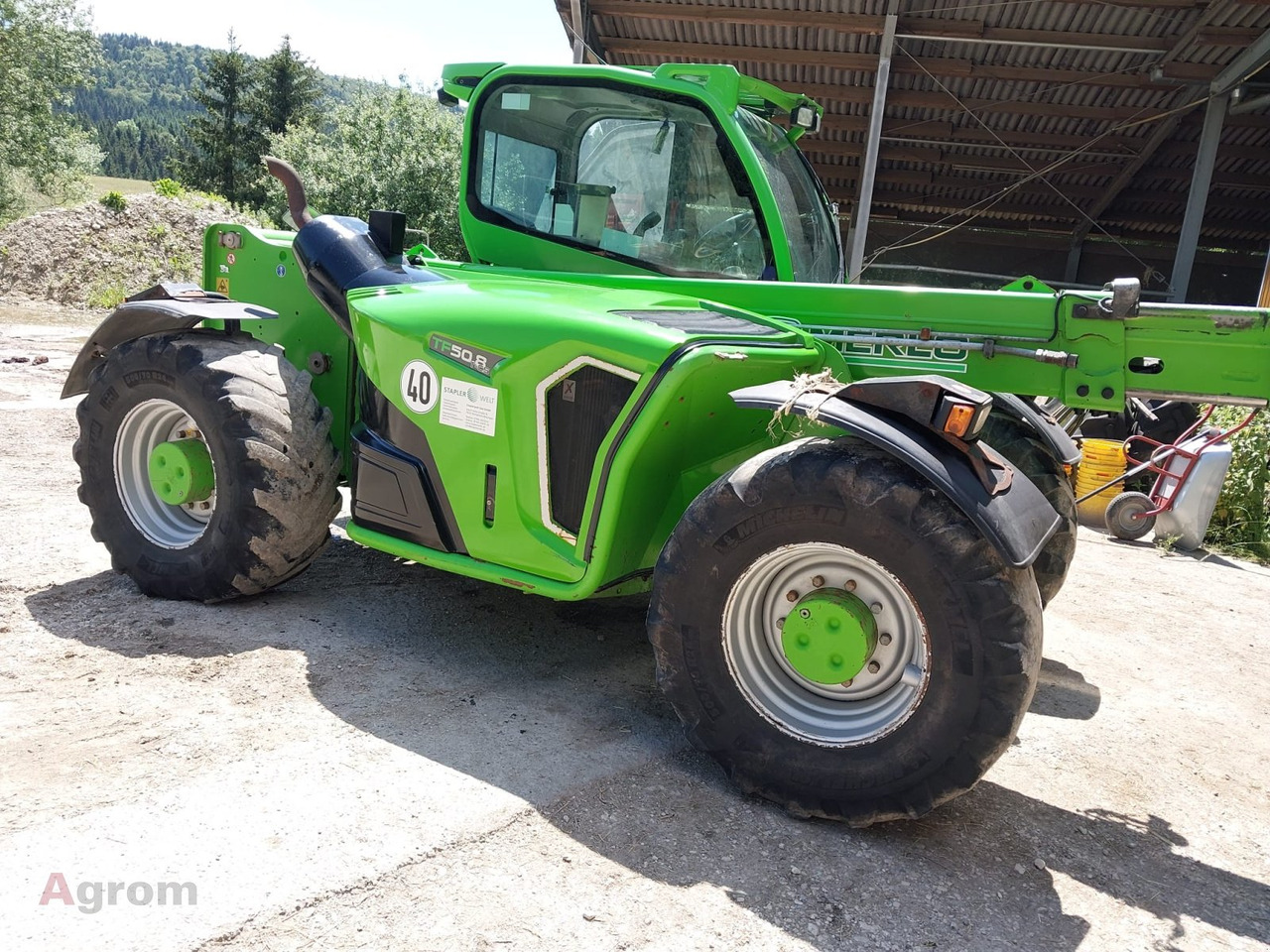 Merlo TF 50.8 TCS-156 - Teleskopik yükleyici: fotoğraf 3 Merlo TF 50.8 TCS-156 - Teleskopik yükleyici: fotoğraf 3