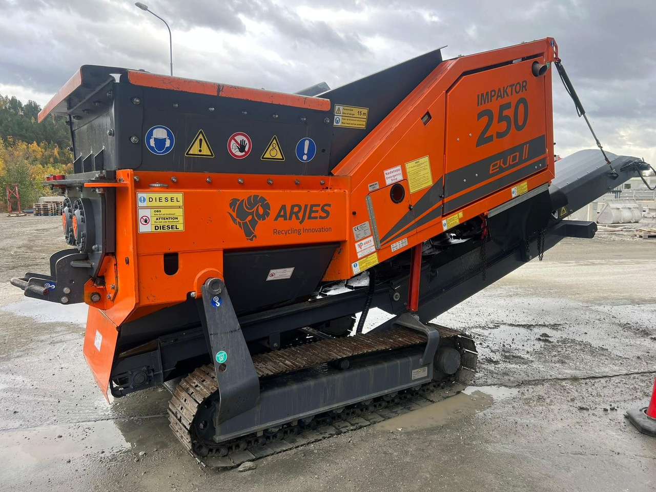Arjes Impaktor 250 EVO 2 - Endüstriyel parçalayıcı: fotoğraf 2 Arjes Impaktor 250 EVO 2 - Endüstriyel parçalayıcı: fotoğraf 2