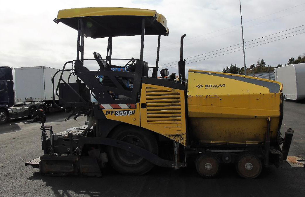 Bomag BF300 P-2 - Asfalt serici: fotoğraf 5 Bomag BF300 P-2 - Asfalt serici: fotoğraf 5