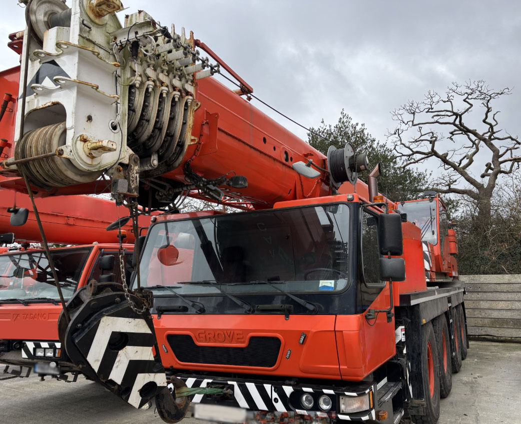 Grove GMK 4080-1 - Mobil vinç: fotoğraf 1 Grove GMK 4080-1 - Mobil vinç: fotoğraf 1
