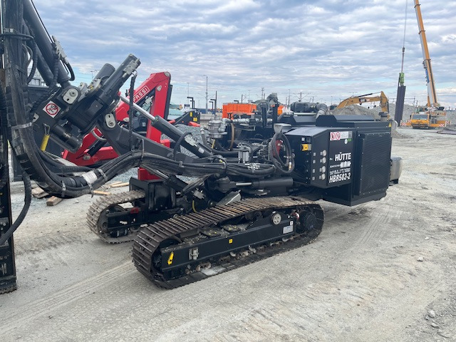 Hutte HBR 502-2 - Kazık çakma makinası: fotoğraf 3 Hutte HBR 502-2 - Kazık çakma makinası: fotoğraf 3