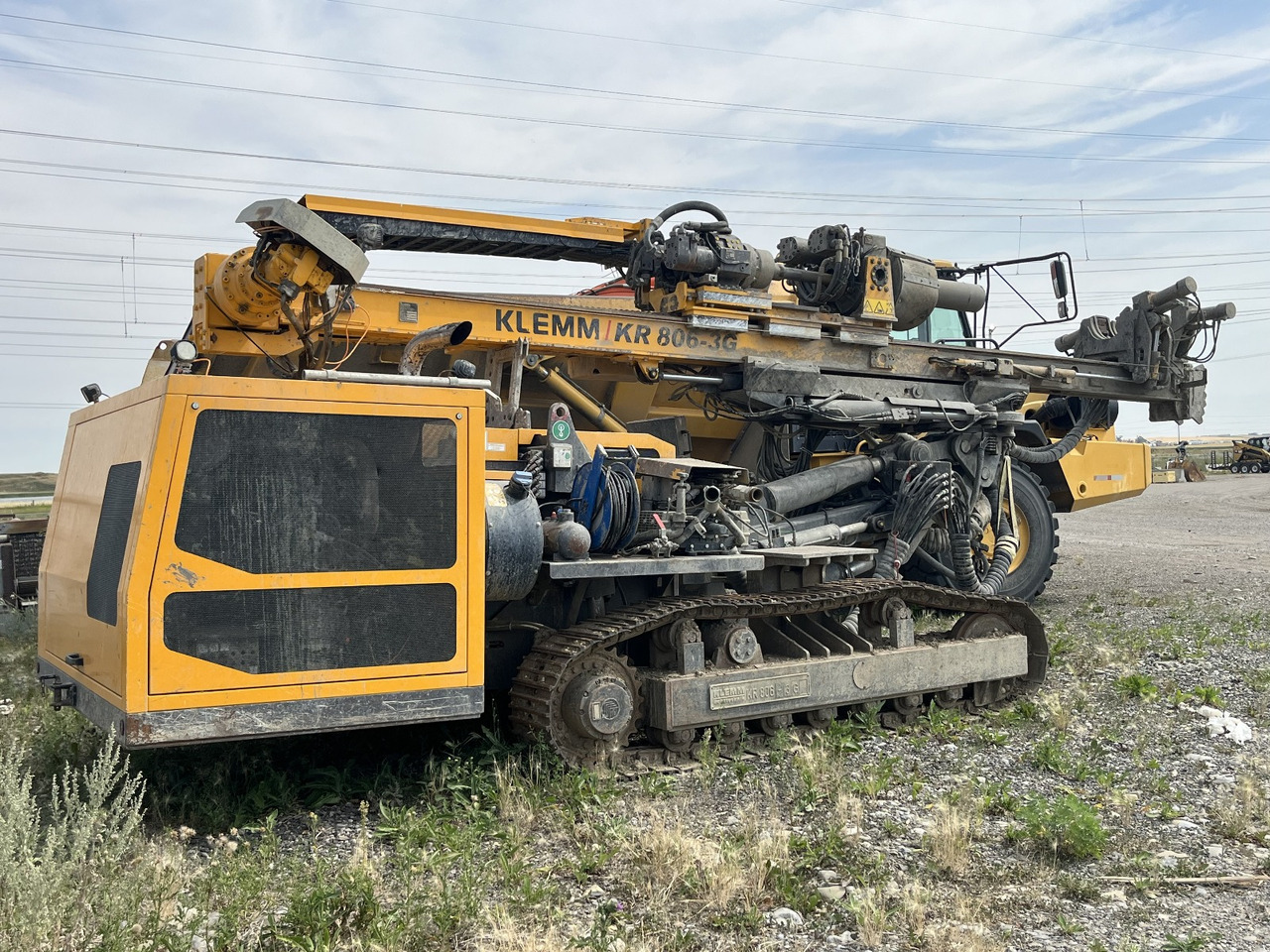 Klemm KR 806-3G - Kazık çakma makinası: fotoğraf 5 Klemm KR 806-3G - Kazık çakma makinası: fotoğraf 5