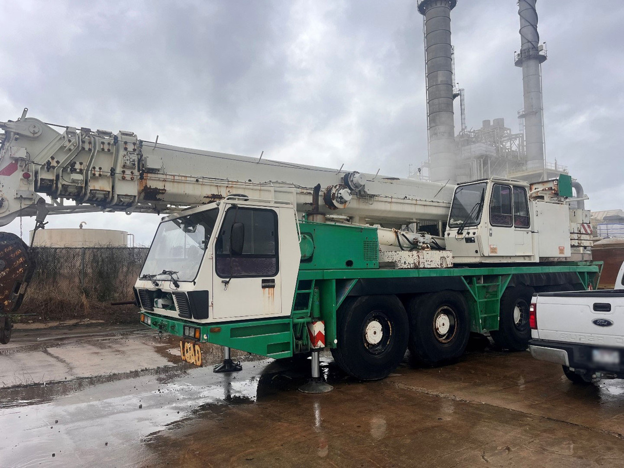 Krupp KMK 4080 - Mobil vinç: fotoğraf 3 Krupp KMK 4080 - Mobil vinç: fotoğraf 3