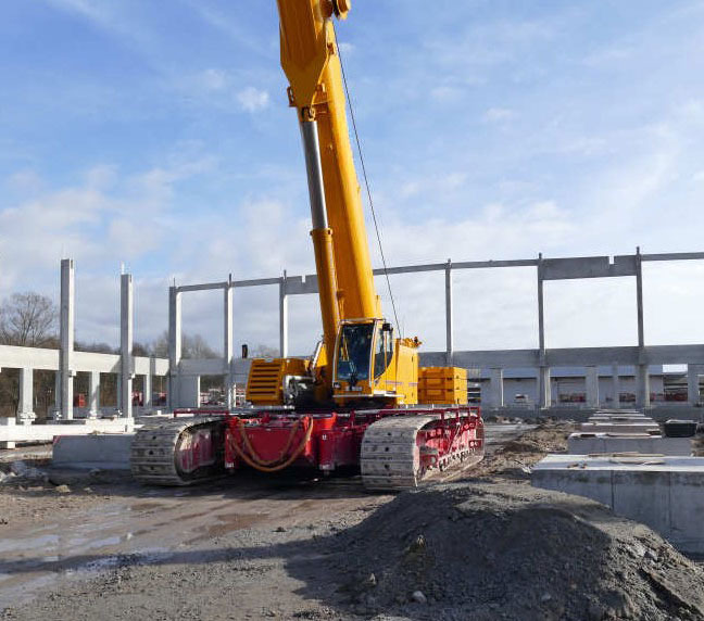 Liebherr LTR 1220 - Paletli vinç: fotoğraf 1 Liebherr LTR 1220 - Paletli vinç: fotoğraf 1