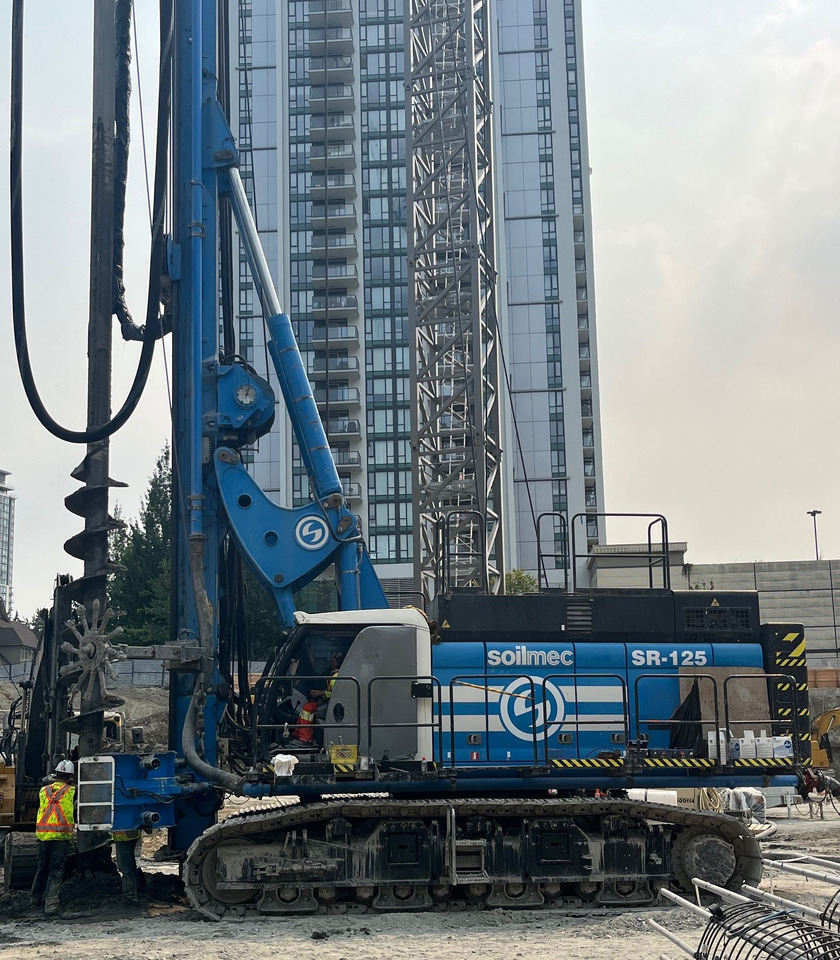 Soilmec SR-125 - Kazık çakma makinası: fotoğraf 1 Soilmec SR-125 - Kazık çakma makinası: fotoğraf 1