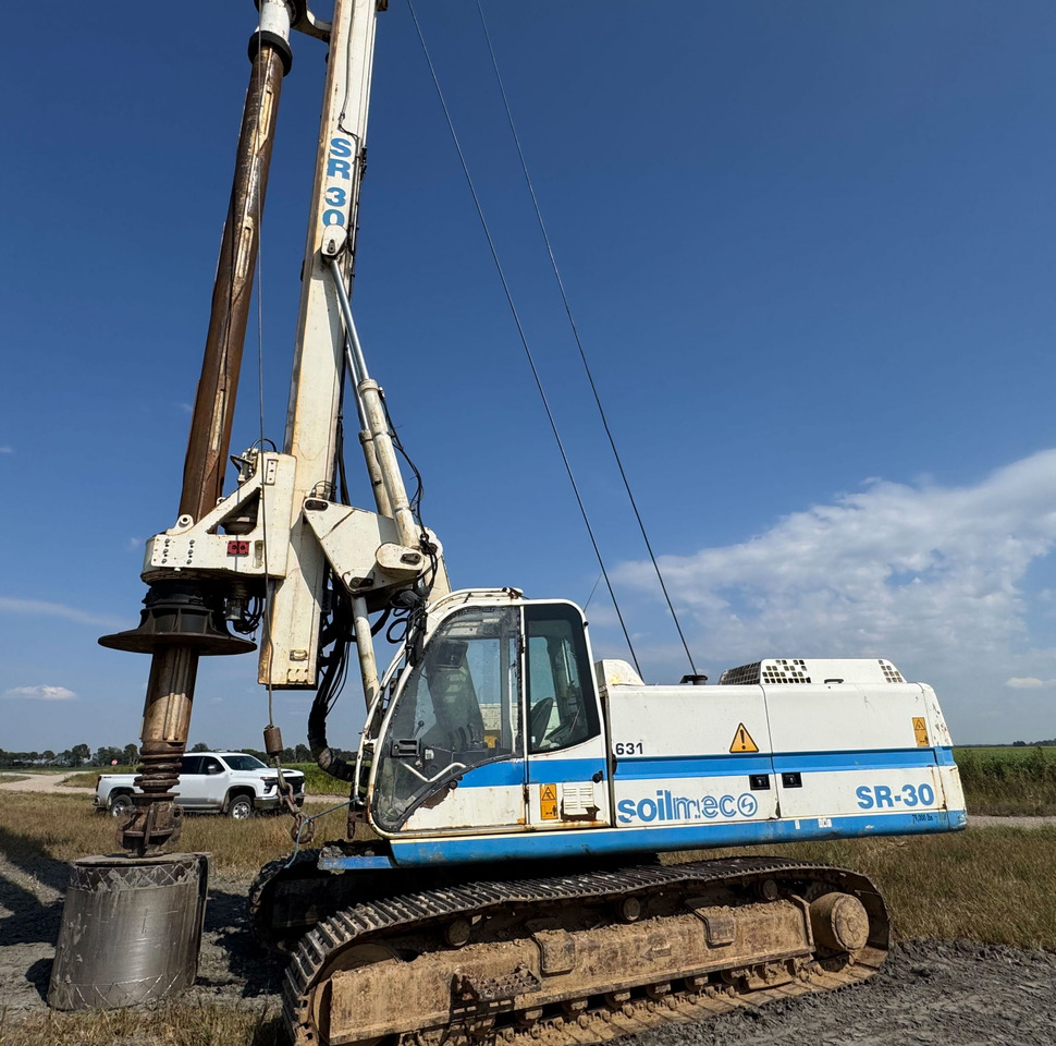 Soilmec SR-30 - Kazık çakma makinası: fotoğraf 1 Soilmec SR-30 - Kazık çakma makinası: fotoğraf 1