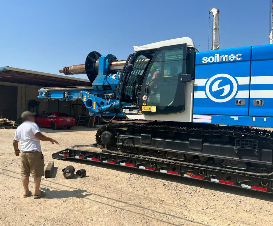 Soilmec SR-45 - Kazık çakma makinası: fotoğraf 4 Soilmec SR-45 - Kazık çakma makinası: fotoğraf 4