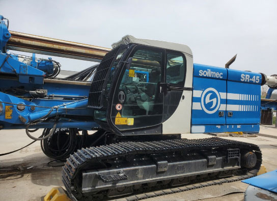 Soilmec SR-45 - Kazık çakma makinası: fotoğraf 1 Soilmec SR-45 - Kazık çakma makinası: fotoğraf 1
