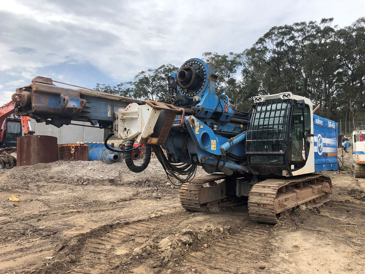 Soilmec SR-45 - Kazık çakma makinası: fotoğraf 2 Soilmec SR-45 - Kazık çakma makinası: fotoğraf 2