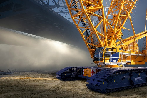 Terex Demag CC 2800-1 - Paletli vinç: fotoğraf 1 Terex Demag CC 2800-1 - Paletli vinç: fotoğraf 1