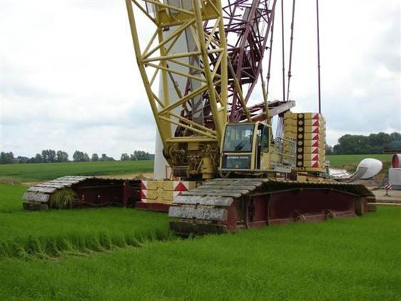 Terex Demag CC2800-1 - Paletli vinç: fotoğraf 2 Terex Demag CC2800-1 - Paletli vinç: fotoğraf 2