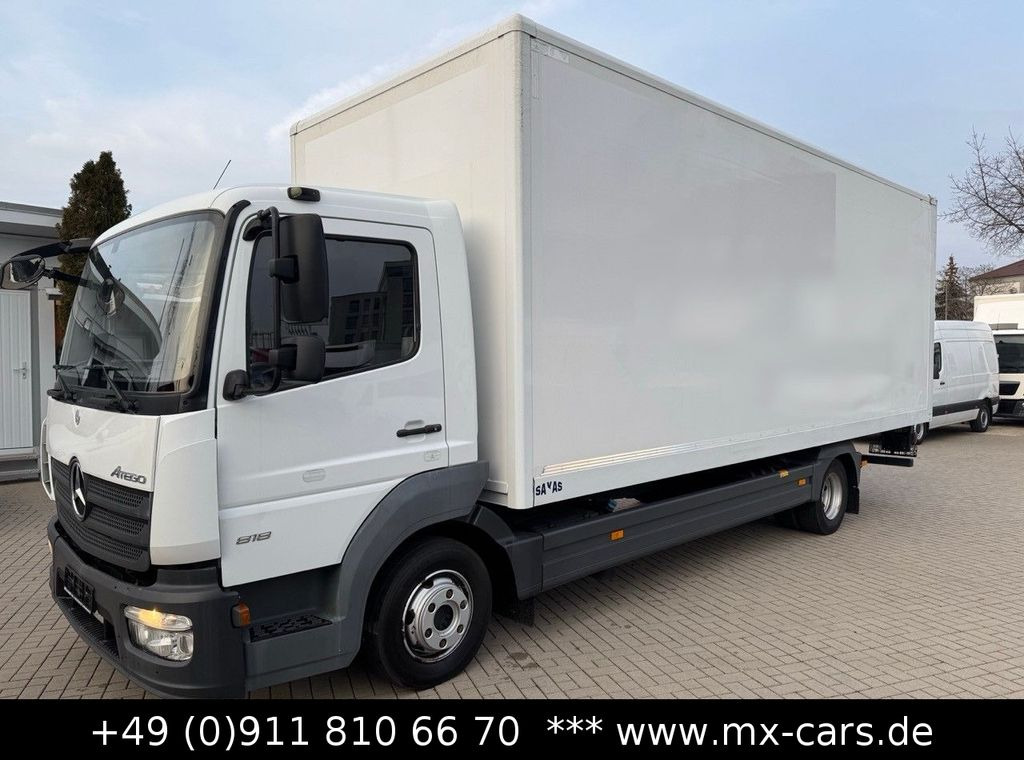 Mercedes-Benz Atego 818 Möbel Koffer 6,75 m. lang DifferSperre - Kapalı kasa kamyonet: fotoğraf 1 Mercedes-Benz Atego 818 Möbel Koffer 6,75 m. lang DifferSperre - Kapalı kasa kamyonet: fotoğraf 1