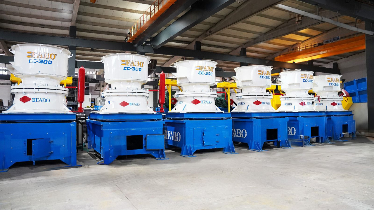 FABO CC-300 SERIES 300-400 TPH CONE CRUSHER - Konik kırıcı: fotoğraf 1 FABO CC-300 SERIES 300-400 TPH CONE CRUSHER - Konik kırıcı: fotoğraf 1