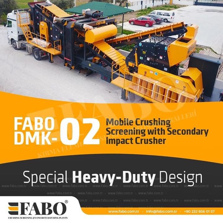 FABO Impact Crusher - Darbeli kırıcı: fotoğraf 1 FABO Impact Crusher - Darbeli kırıcı: fotoğraf 1