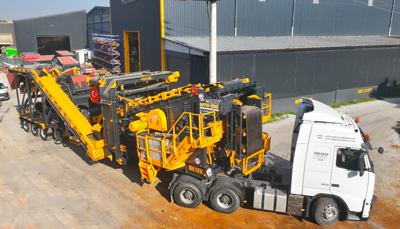 FABO MTK-130 MOBILE CRUSHING & SCREENING PLANT - Mobil konkasör tesisi: fotoğraf 1 FABO MTK-130 MOBILE CRUSHING & SCREENING PLANT - Mobil konkasör tesisi: fotoğraf 1
