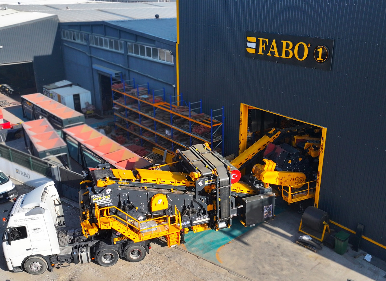 FABO MTK-130 MOBILE CRUSHING & SCREENING PLANT - Mobil konkasör tesisi: fotoğraf 2 FABO MTK-130 MOBILE CRUSHING & SCREENING PLANT - Mobil konkasör tesisi: fotoğraf 2